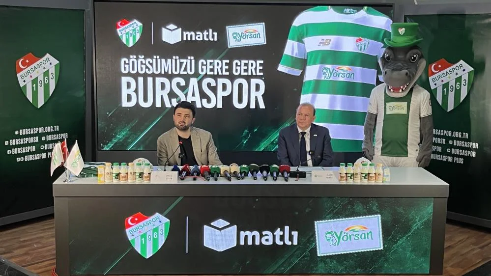 Bursaspor’dan 70 Milyon TL’lik Dev Sponsorluk Anlaşması