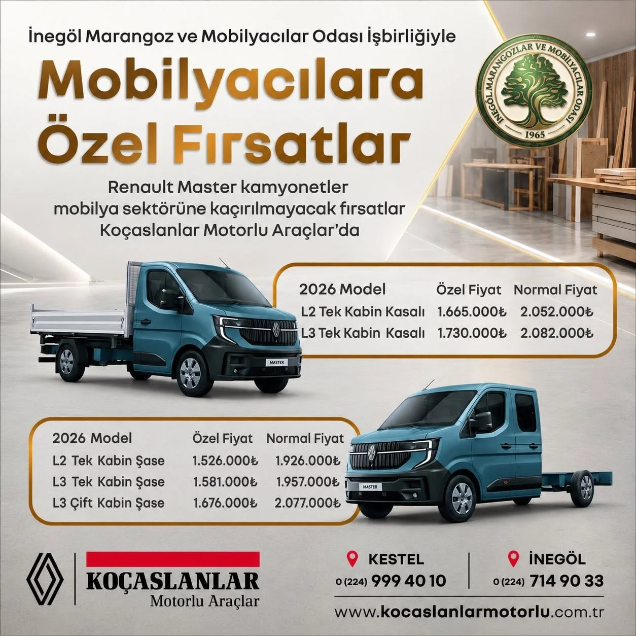 İnegöl’de Oda Üyelerine Özel Araç Alım Fırsatı İnegöl’de Oda Üyelerine Özel Araç Alım Fırsatı