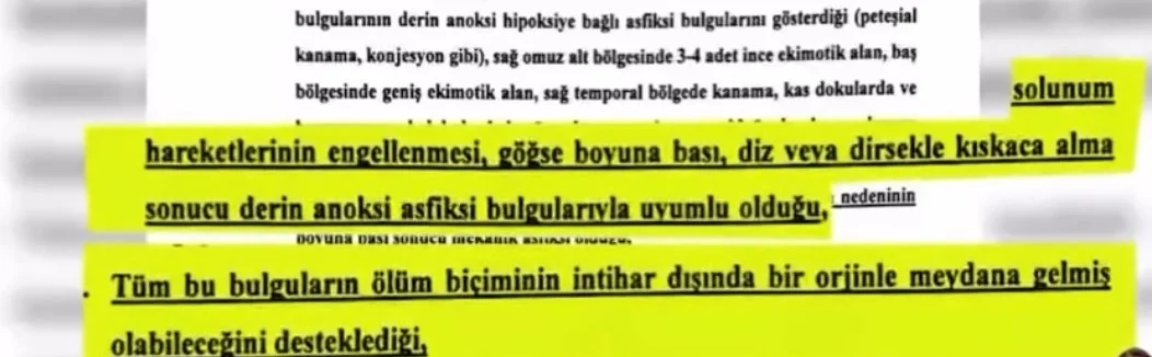 İnegöl’deki İntihar Dosyasında Dikkat Çeken Rapor