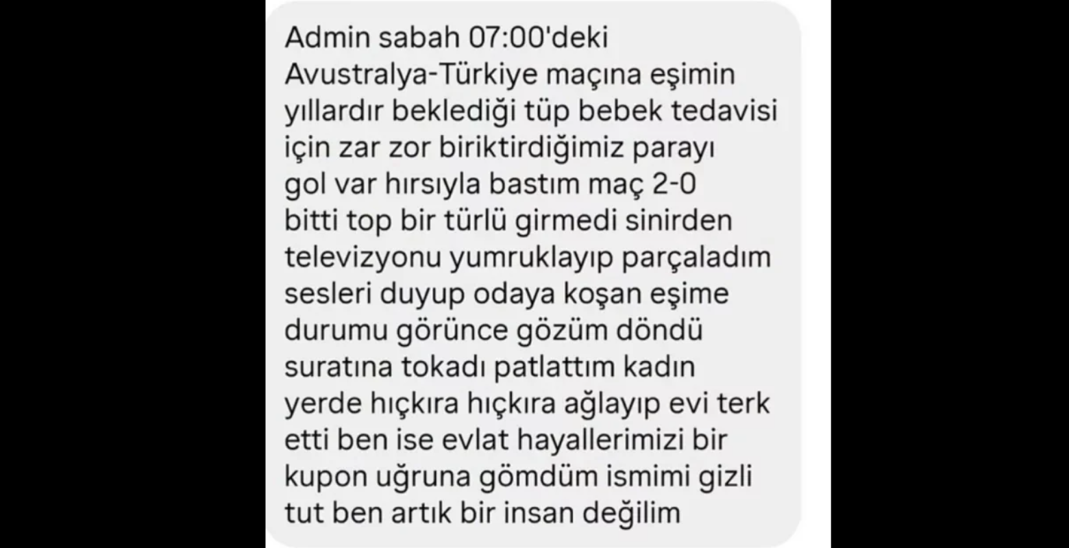 Yuvasını nasıl dağıttığını böyle anlattı