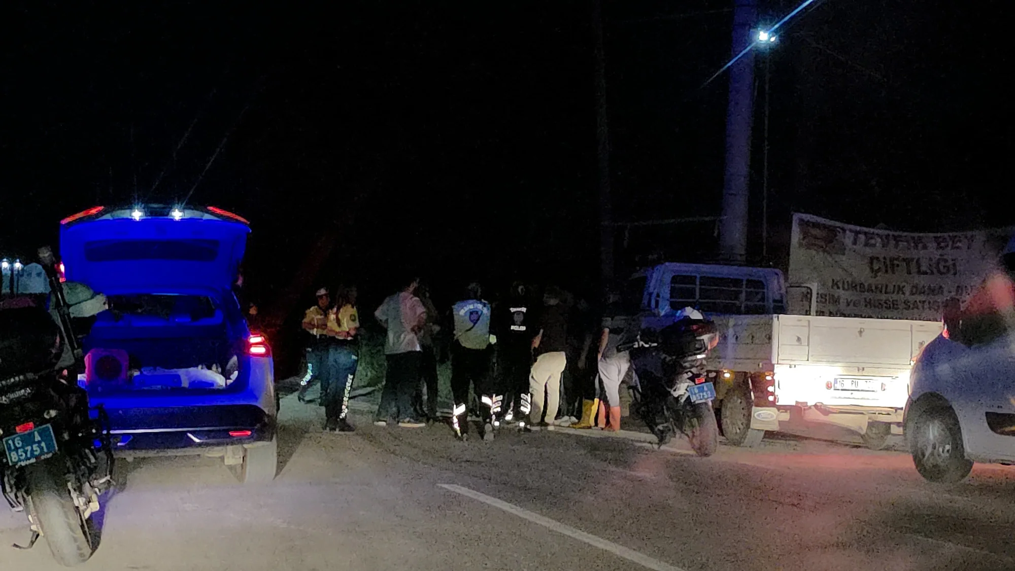 İnegöl'de kaza sonrası kavga çıktı