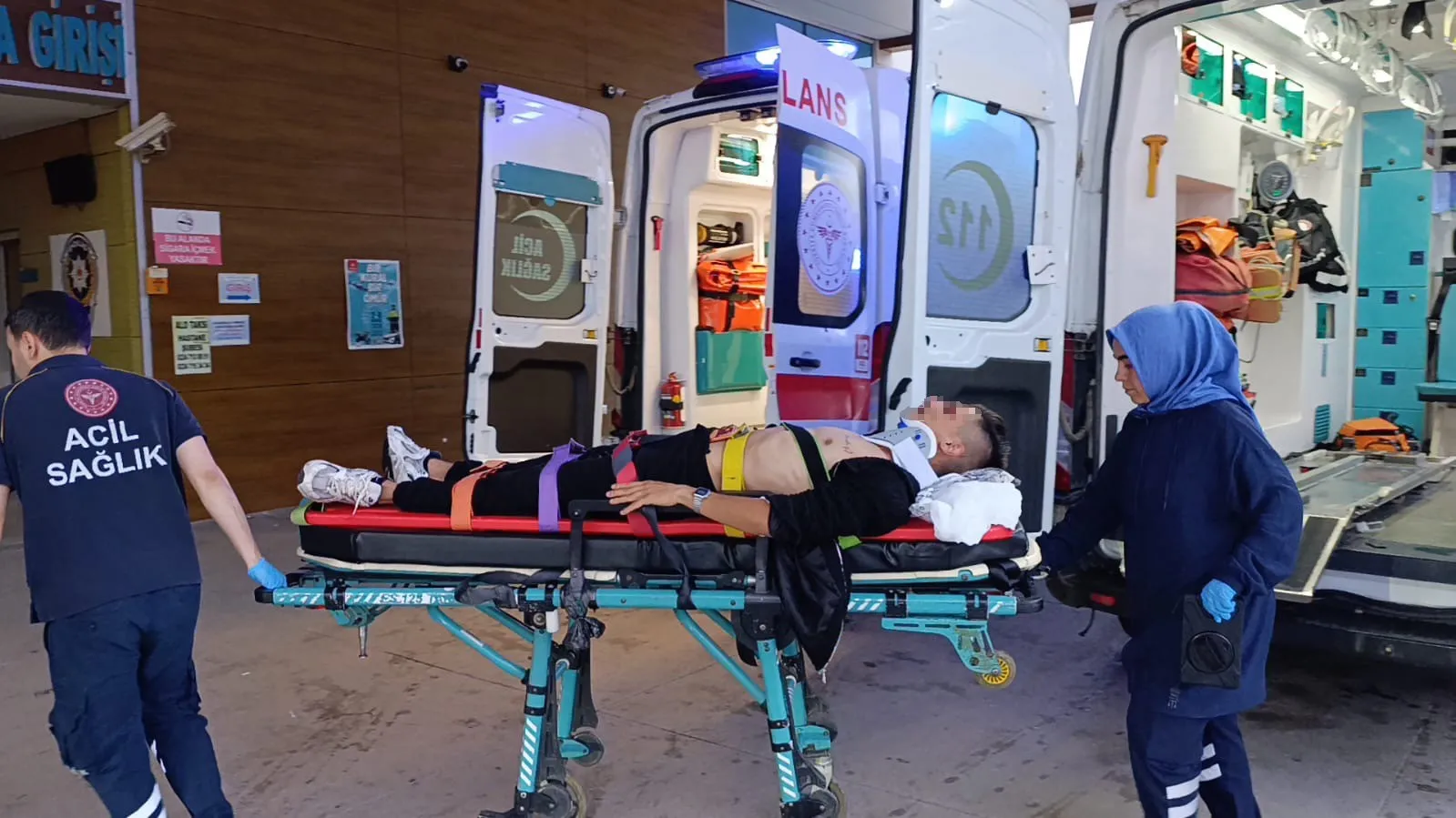 Yağış sonrası İnegöl'de can pazarı 4 kişi yaralandı