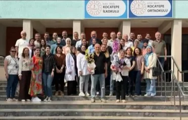 İnegöl'de onlarca yılın ardından 2 çınar aynı anda emekli oldu