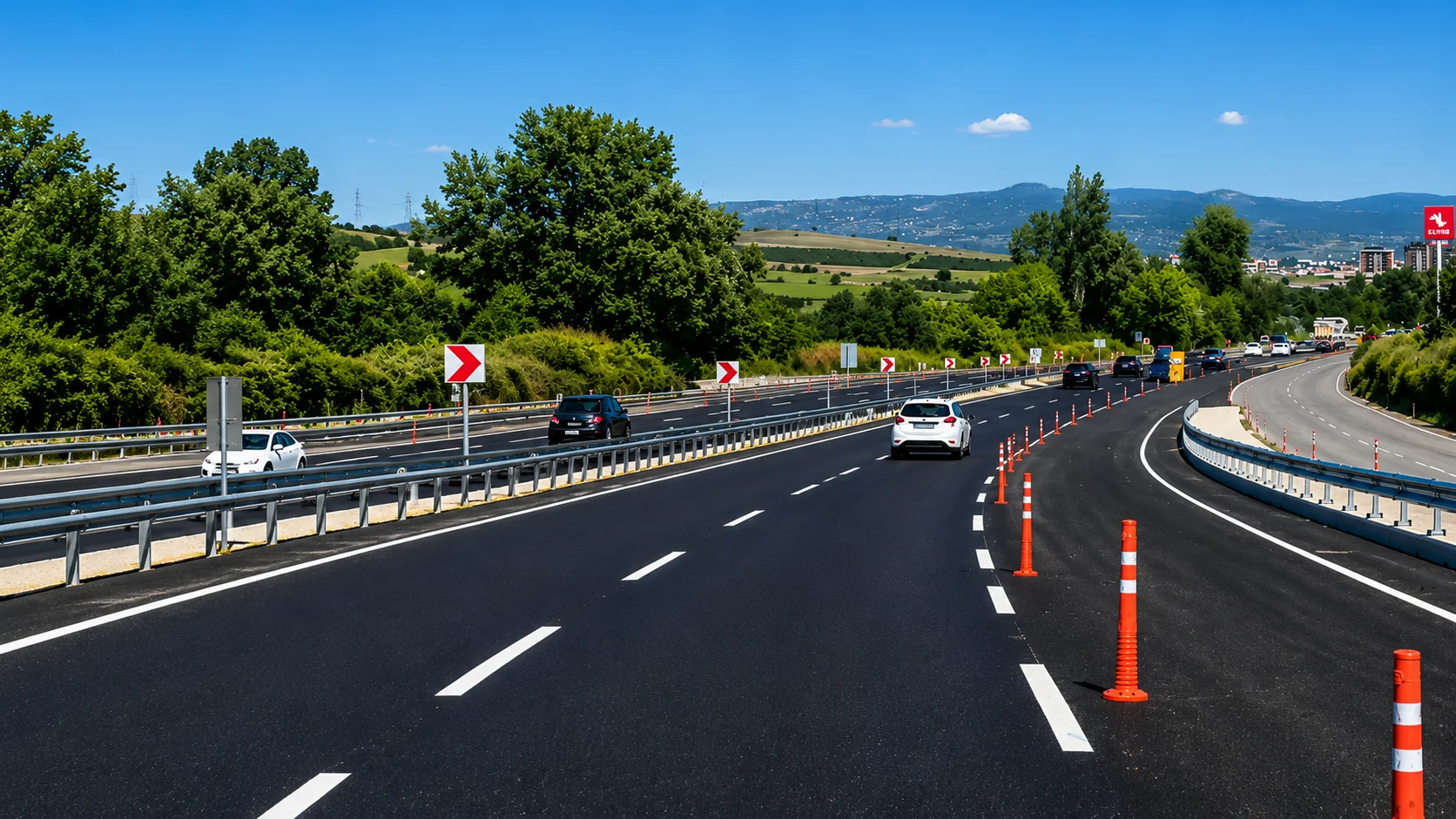 İnegöllüler dikkat! Bu yolda trafik servis yoluna verildi