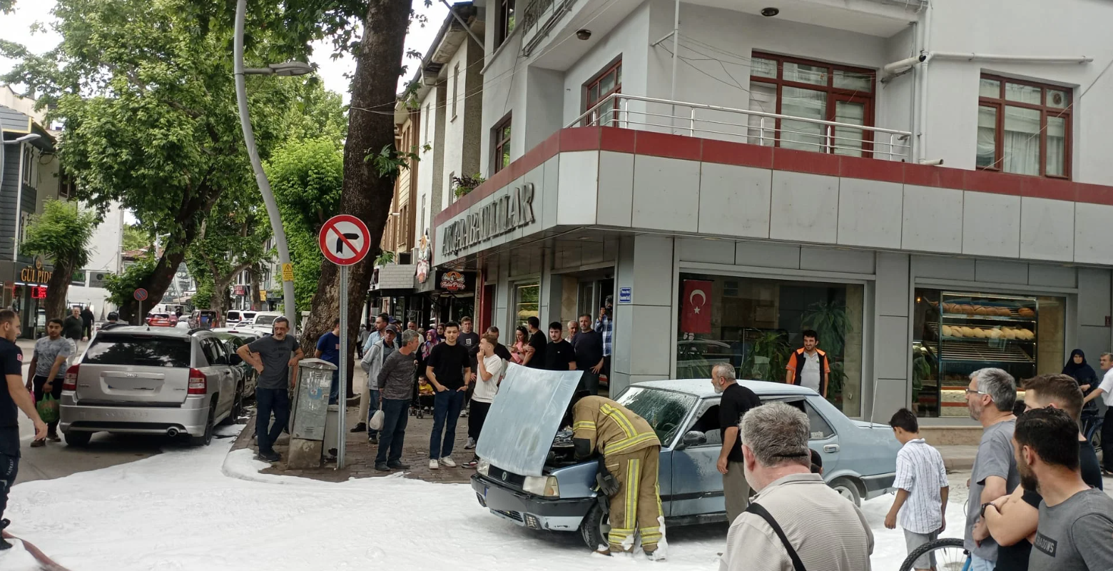 İnegöl'de hareketli dakikalar! Ekipler seferber oldu