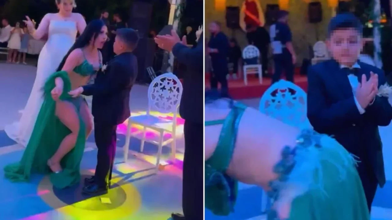 Sünnet düğünü eğlencesine tepki yağdı