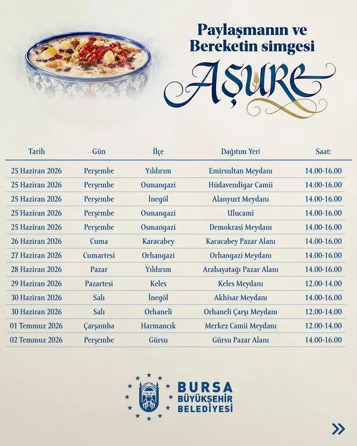 Büyükşehir İnegöl'de bu tarihlerde dağıtacak! Herkes davetli Büyükşehir İnegöl'de bu tarihlerde dağıtacak! Herkes davetli