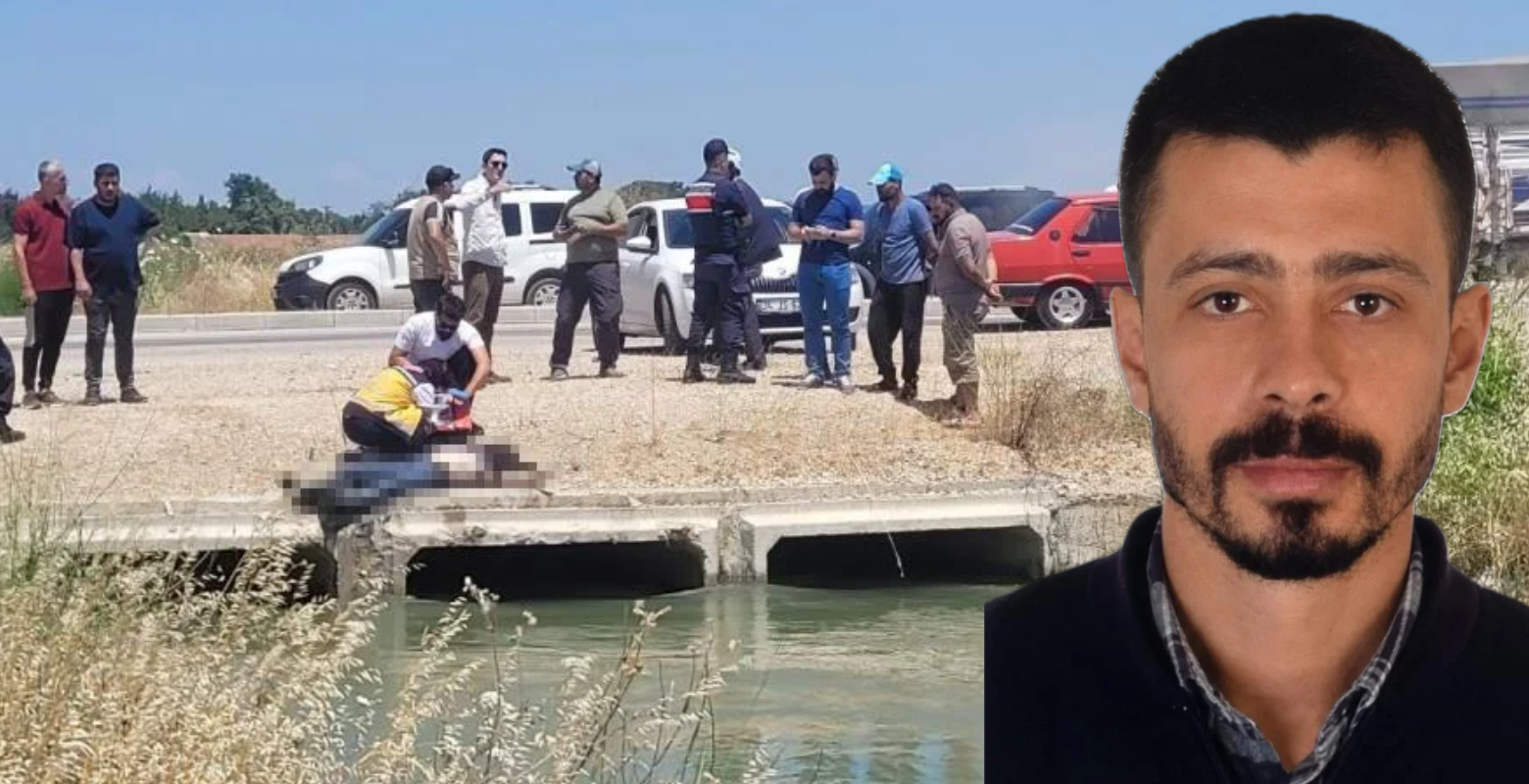 Sulama kanalında erkek cesedi bulundu