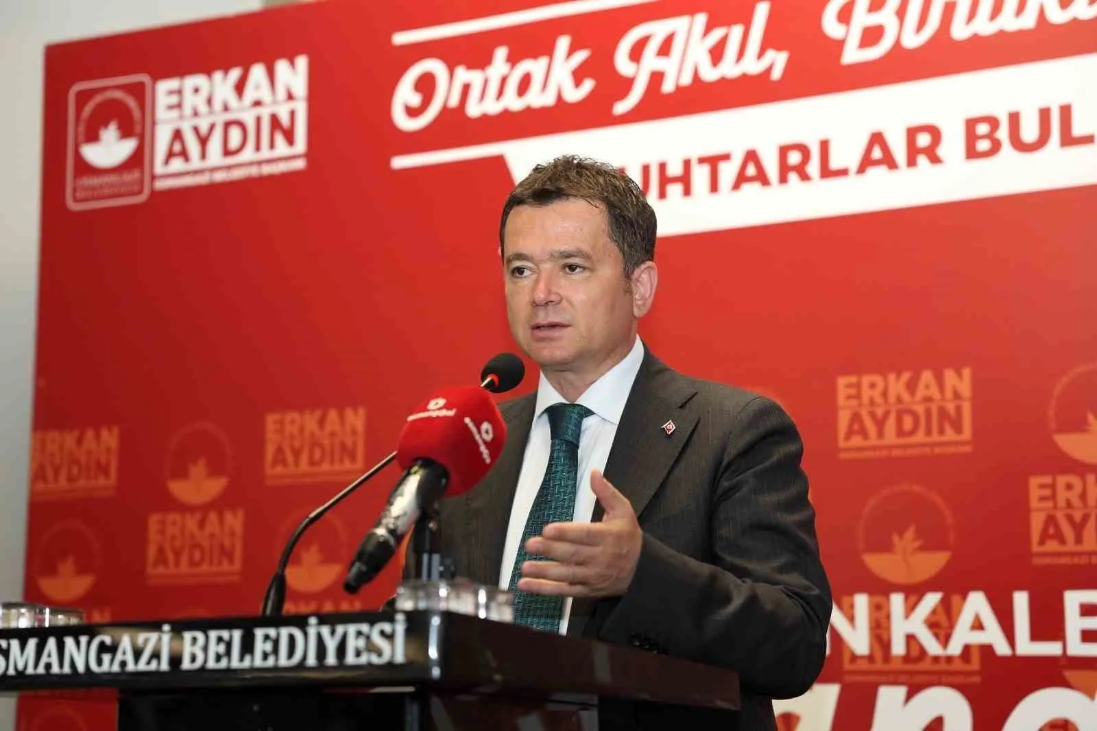Başkan Aydın muhtarlarla ortak akıl buluşmasında bir araya geldi