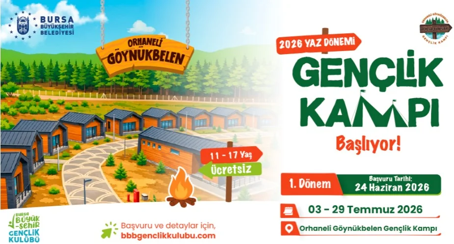 Bursalı gençlere ücretsiz tatil imkanı! Başvuruları kaçırmayın