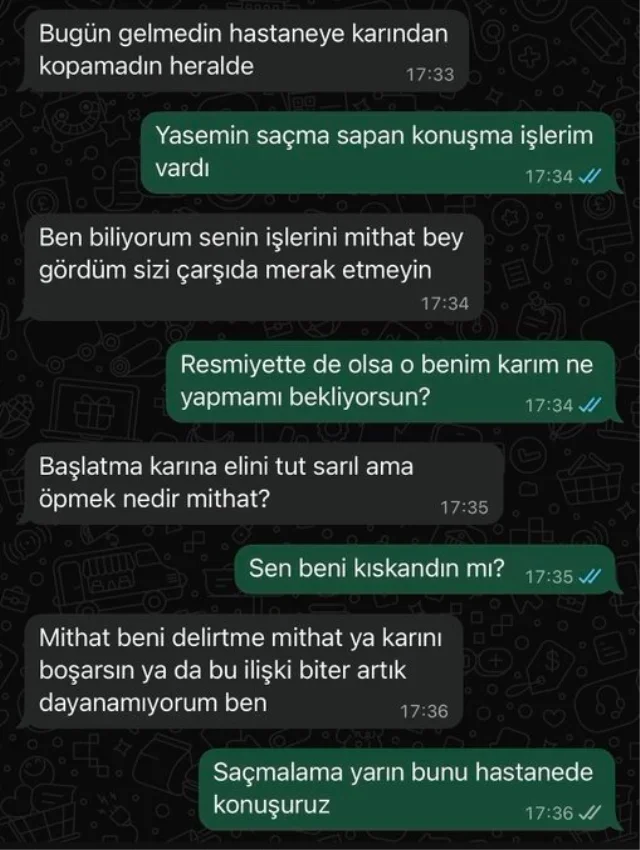 Kadın eşinin aldatmasını kendisini hemşireyle aldattığını böyle öğrendi