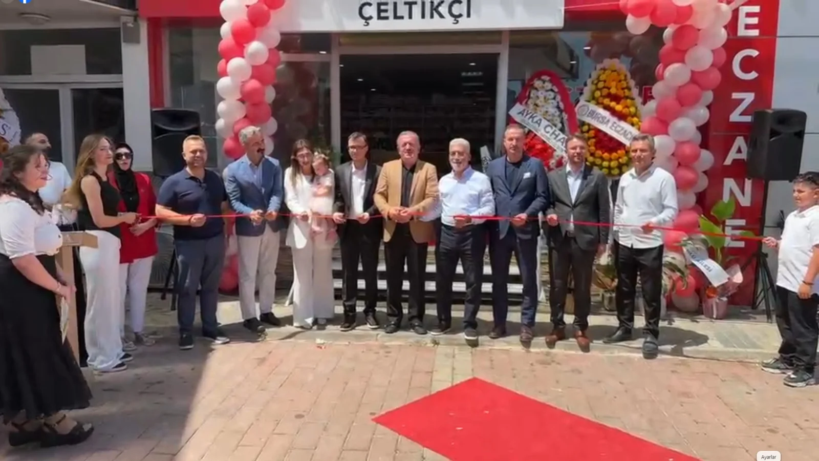 İnegöl'de Sağlığa Yeni Adres! Çeltikçi Eczanesi Açıldı