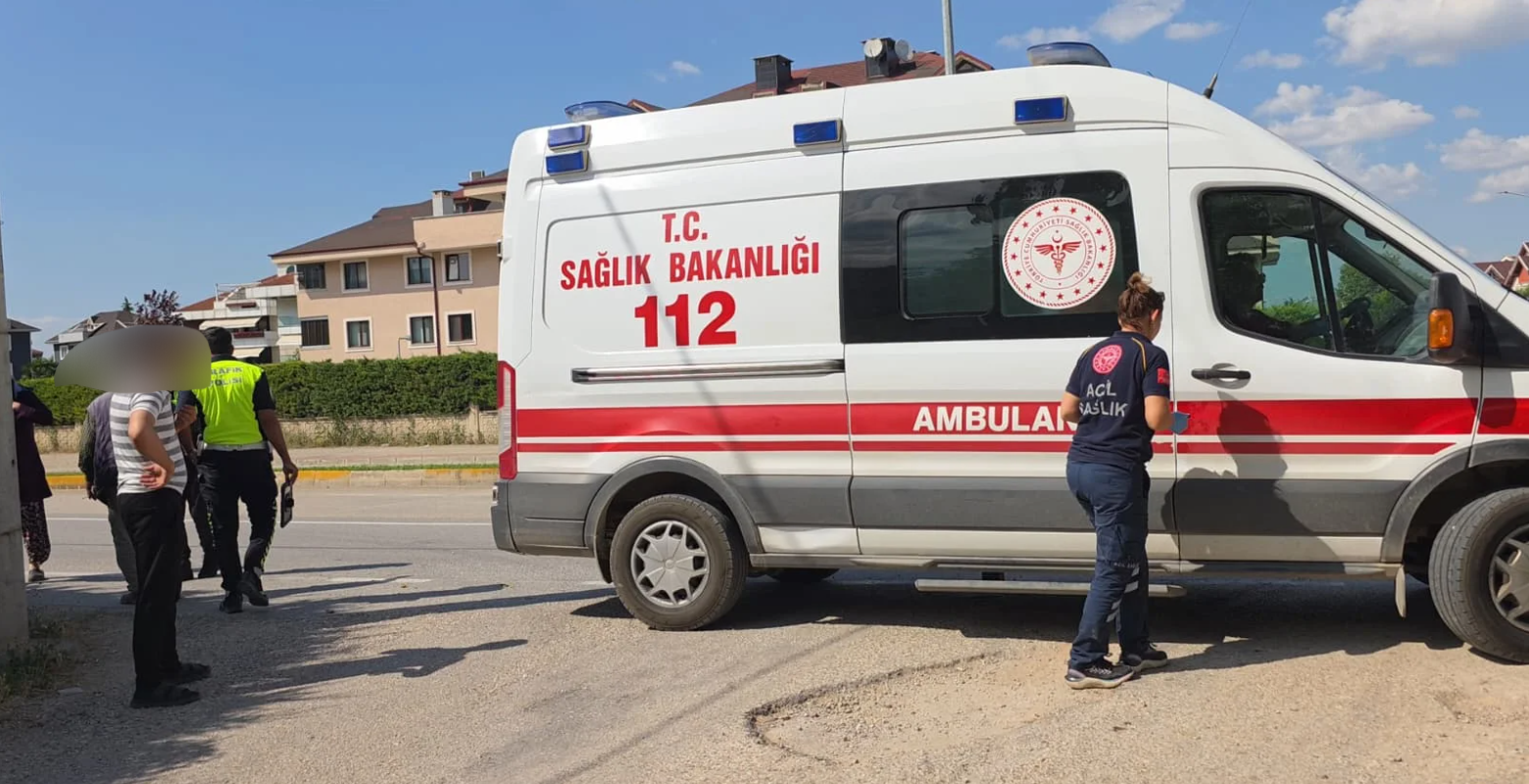 Ahmet Türkel Çevre Yolu'nda korkutan kaza!