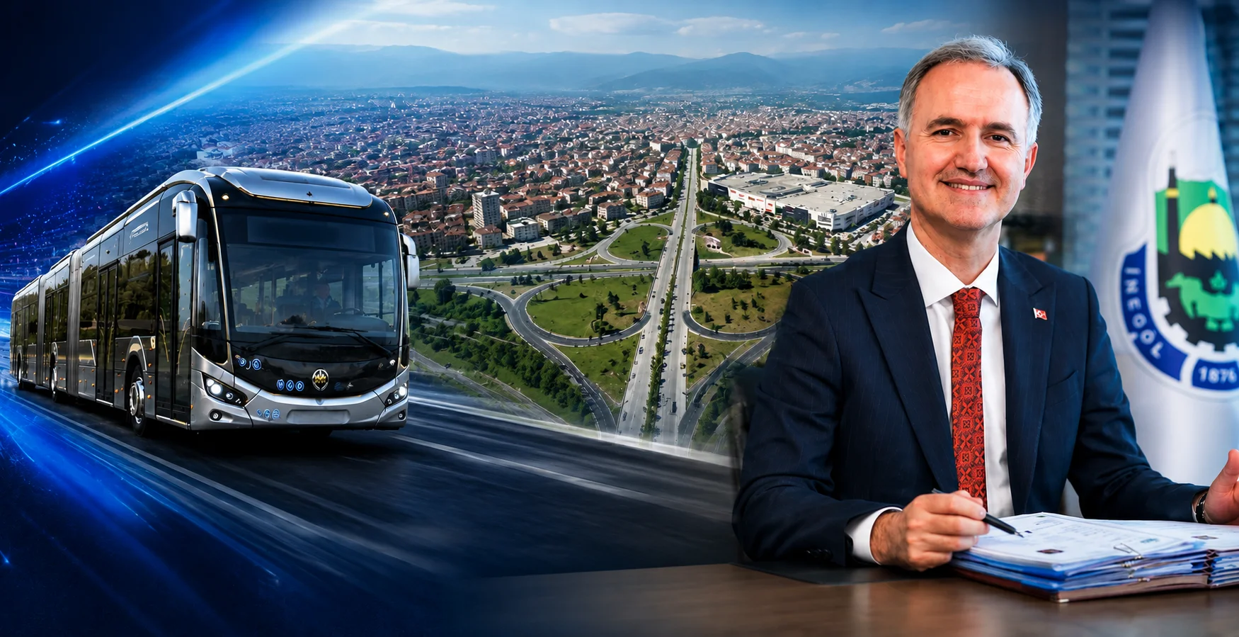 İnegöl'e Metrobüs Mü Geliyor? Başkan Alper Taban'dan Dikkat Çeken Açıklama