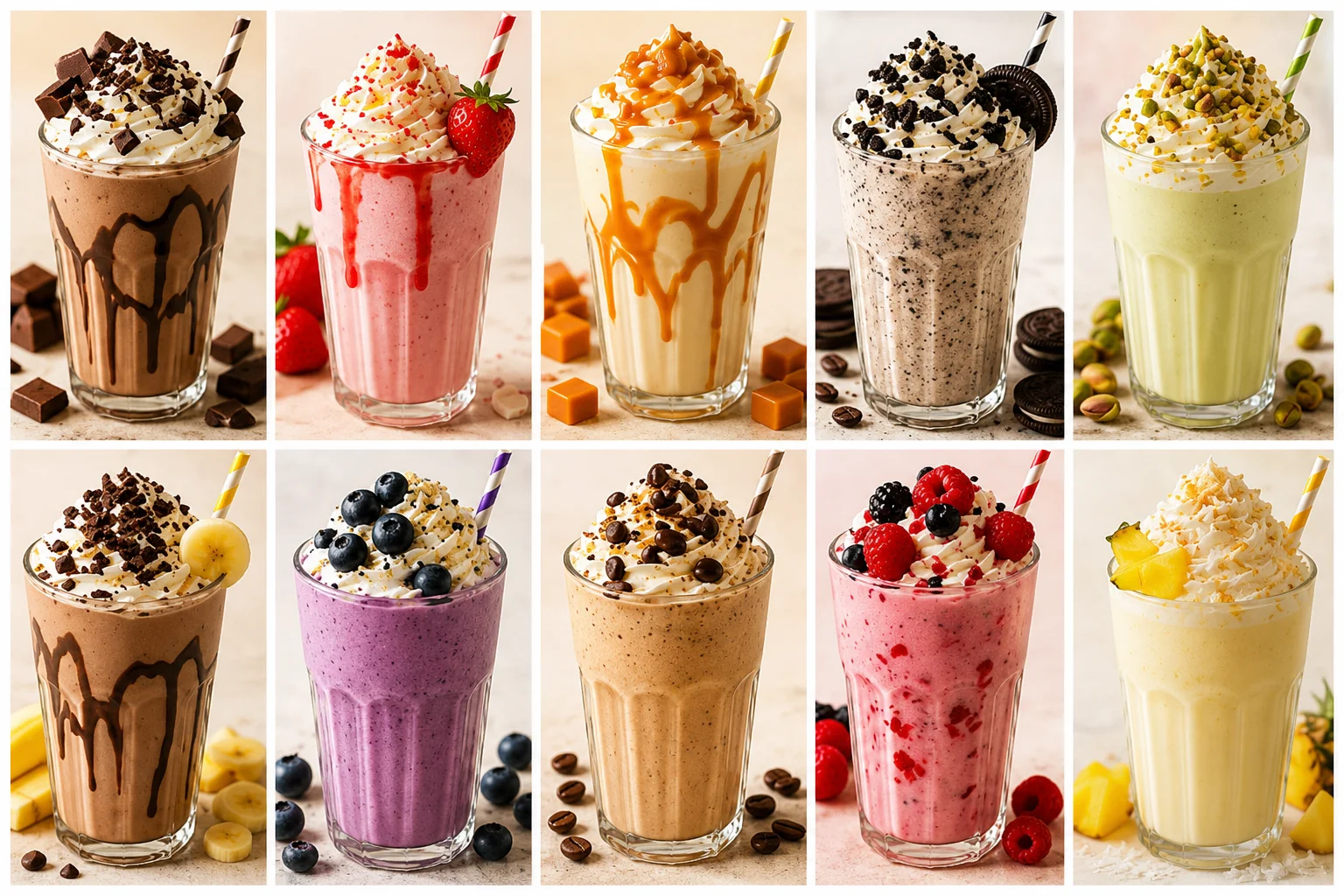 Yaz sıcaklarında yapılacak 10 ev yapımı milkshake tarifi