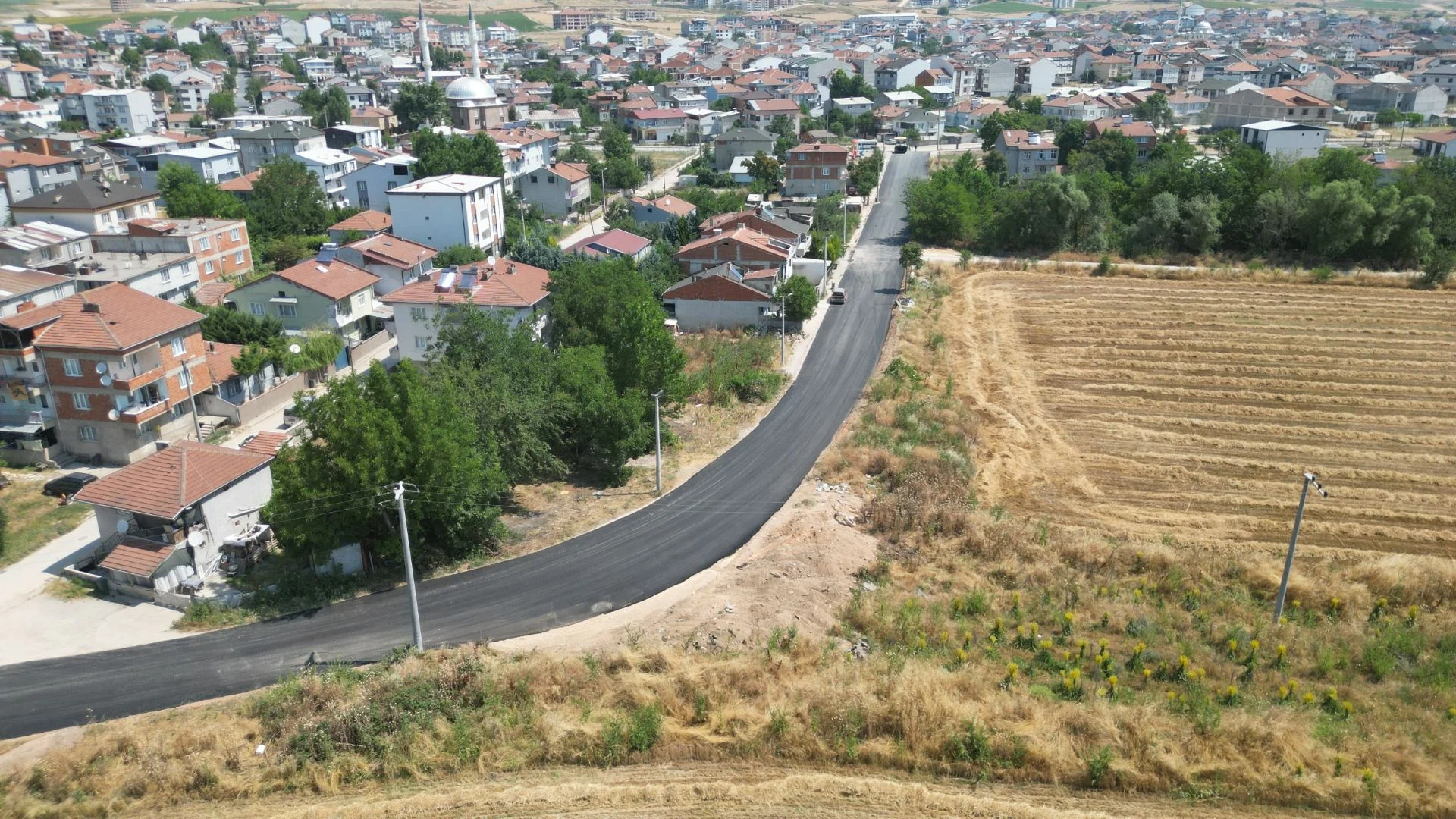 Büyükşehir'den İnegöl'de Ulaşımı Rahatlatacak Çalışma