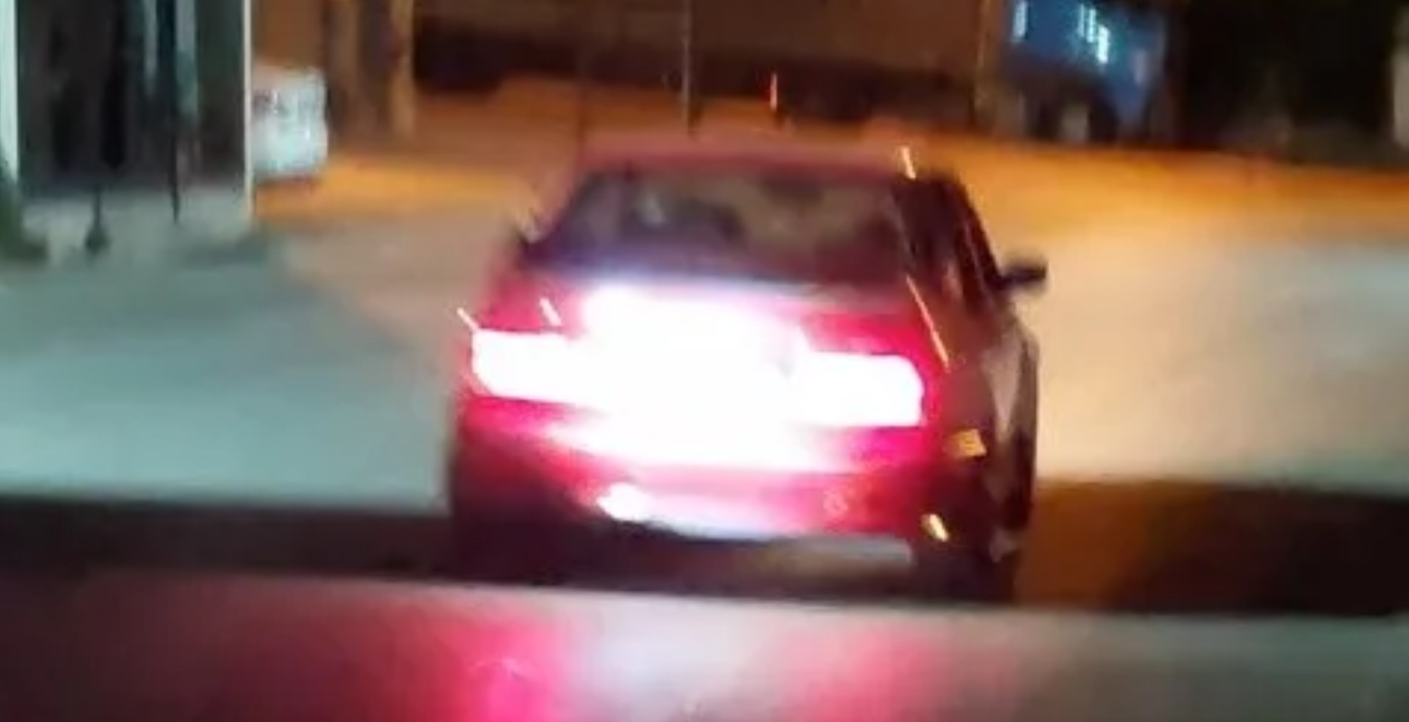 Caddeyi Pist Sandı! Cezası ağır oldu