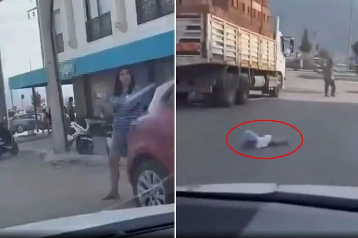 Tartışma sırasında bebeği yol ortasında bıraktılar