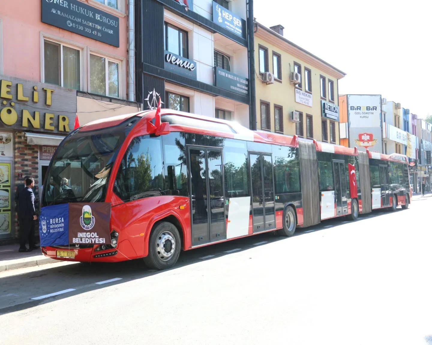İnegöl ve Alanyurt'u Birleştirecek Metrobüs Hattında Önemli Gelişme
