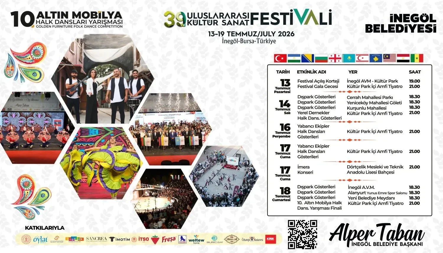 İnegöl'de Festival Haftası Başlıyor! İşte Gün Gün Etkinlik Takvimi İnegöl'de Festival Haftası Başlıyor! İşte Gün Gün Etkinlik Takvimi
