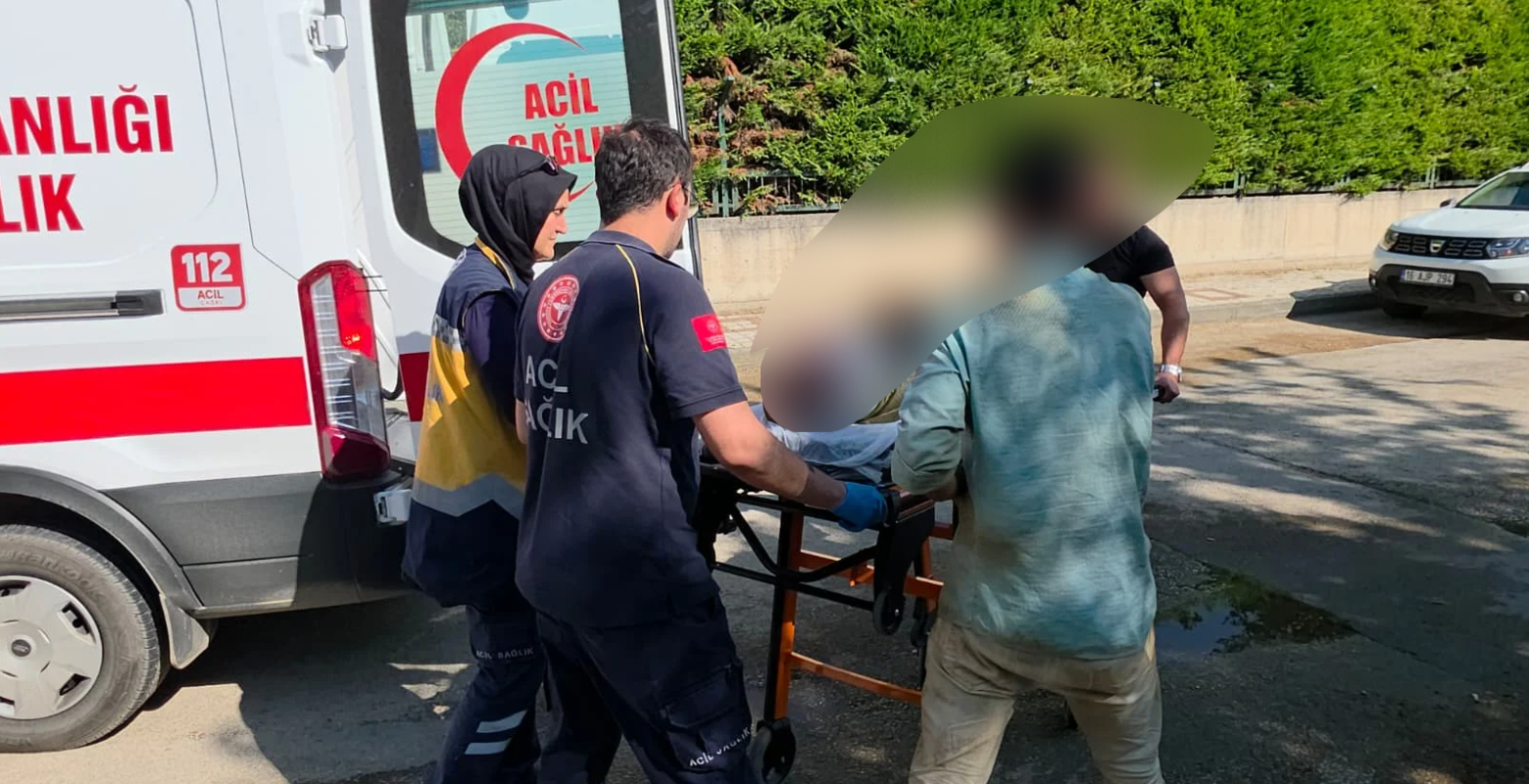İnegöl'de korku dolu anlar! Biri ağaca biri duvara girdi
