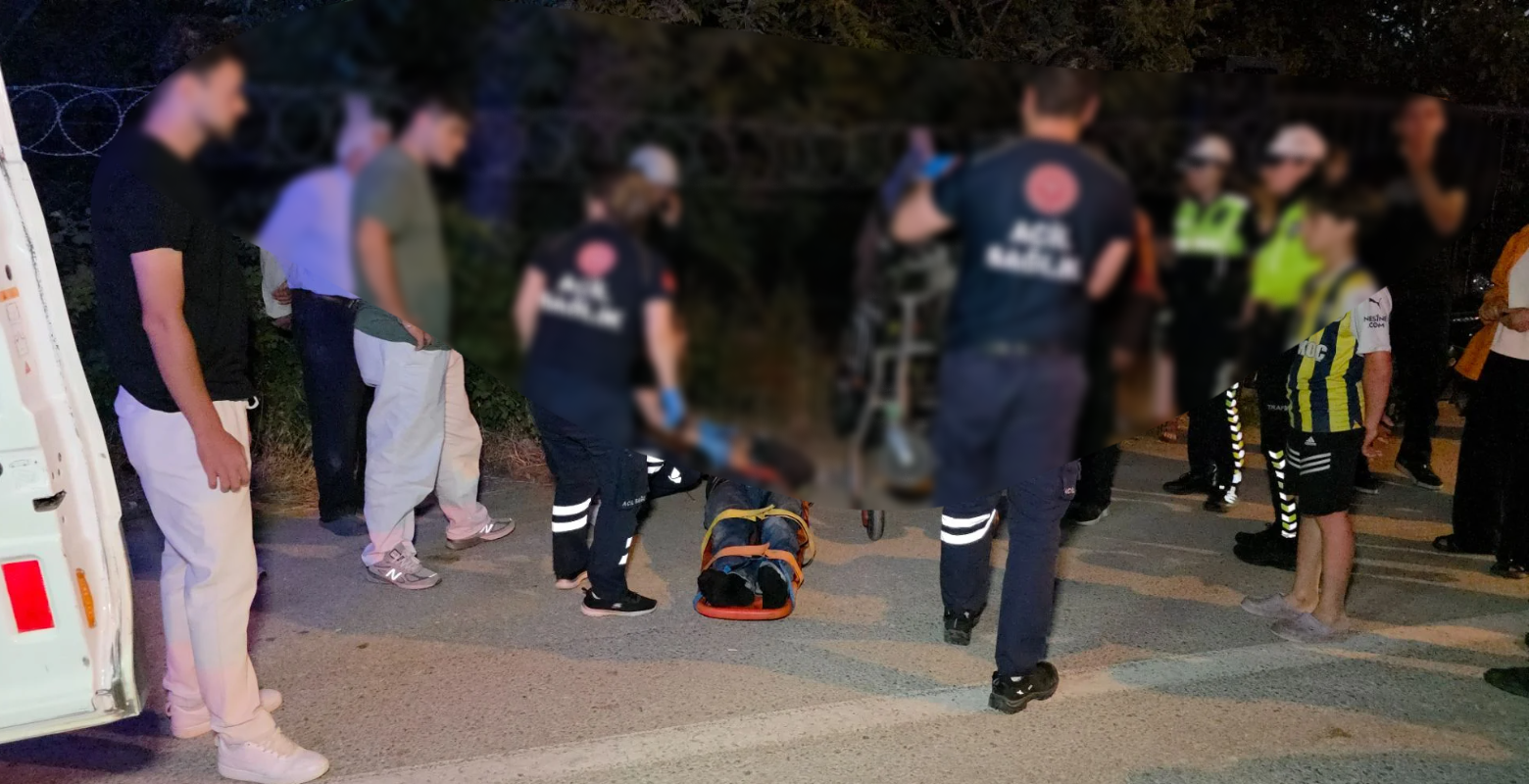 İnegöl'de feci kaza! Sürücü ağır yaralandı