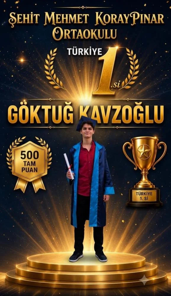 LGS Türkiye birincisi Bursa'dan çıktı!