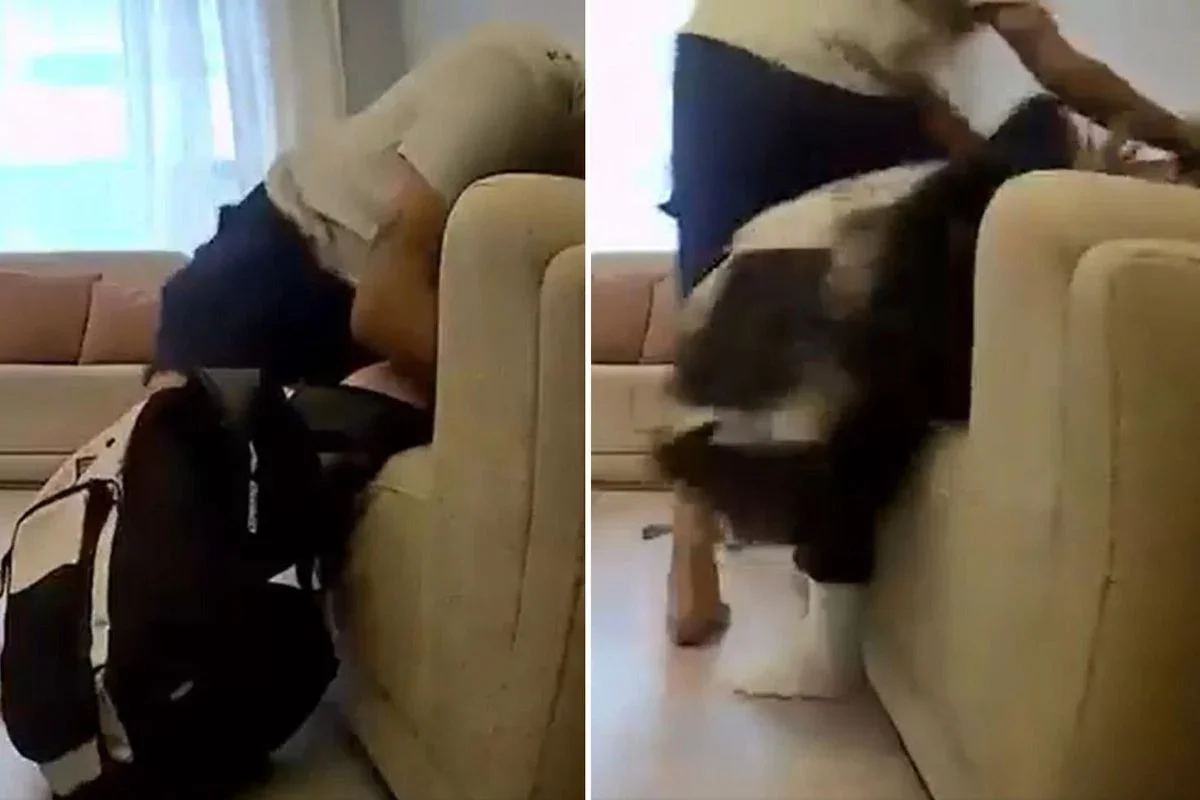 Küçük Çocuğun Gözü Önünde Öldüresiye Dövüldü
