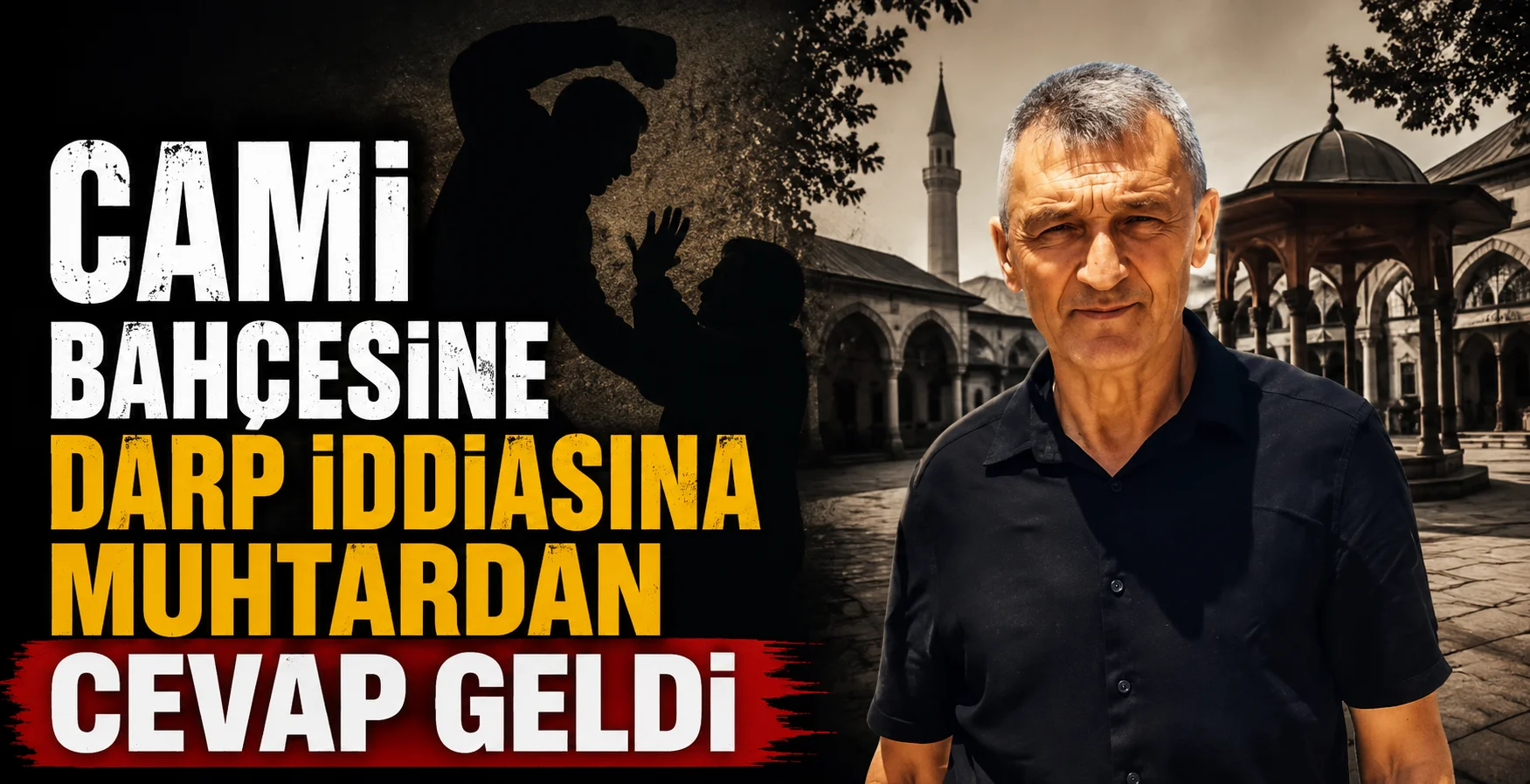 Hamamlı Mahallesi Muhtarlığından İmam Darp İddialarına Açıklama