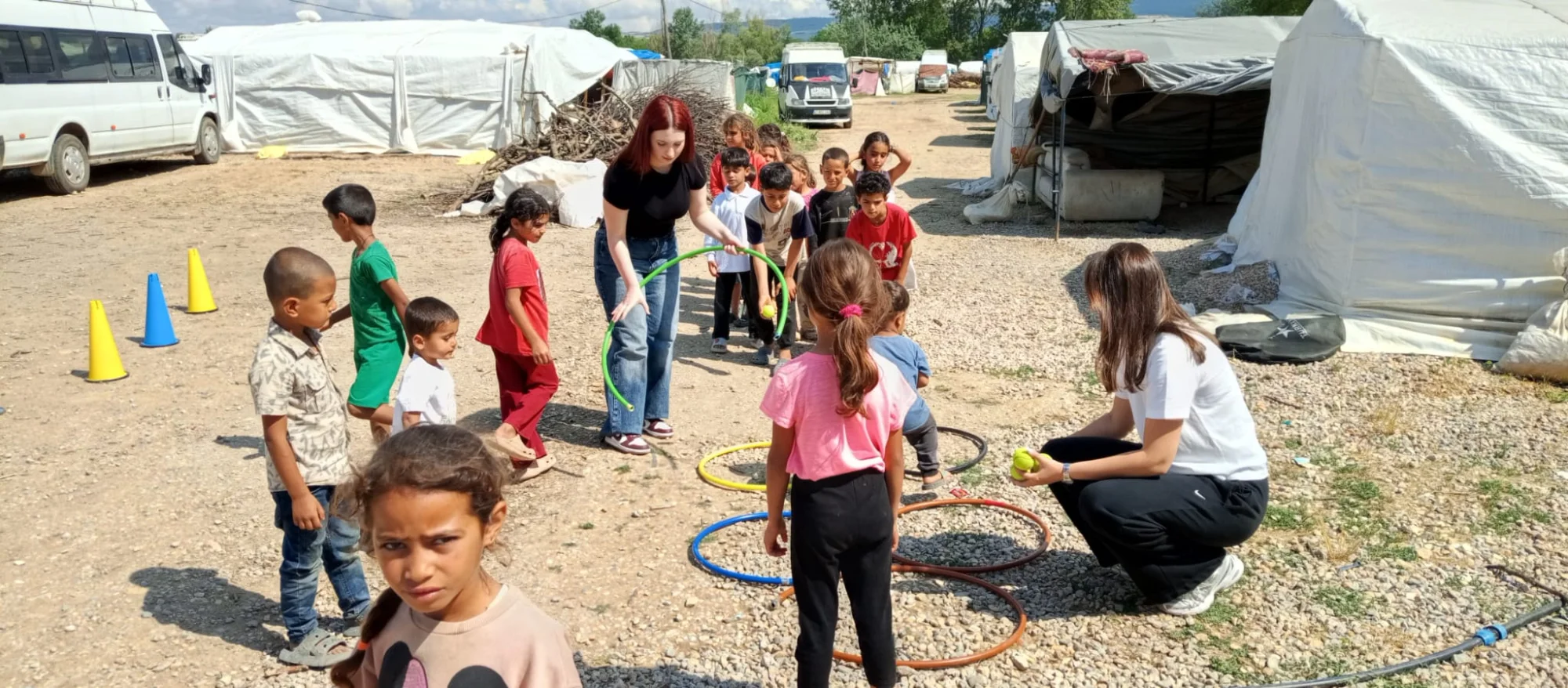 İnegöl'de Mevsimlik Tarım İşçilerinin Çocukları Spor ve Eğlenceyle Buluştu