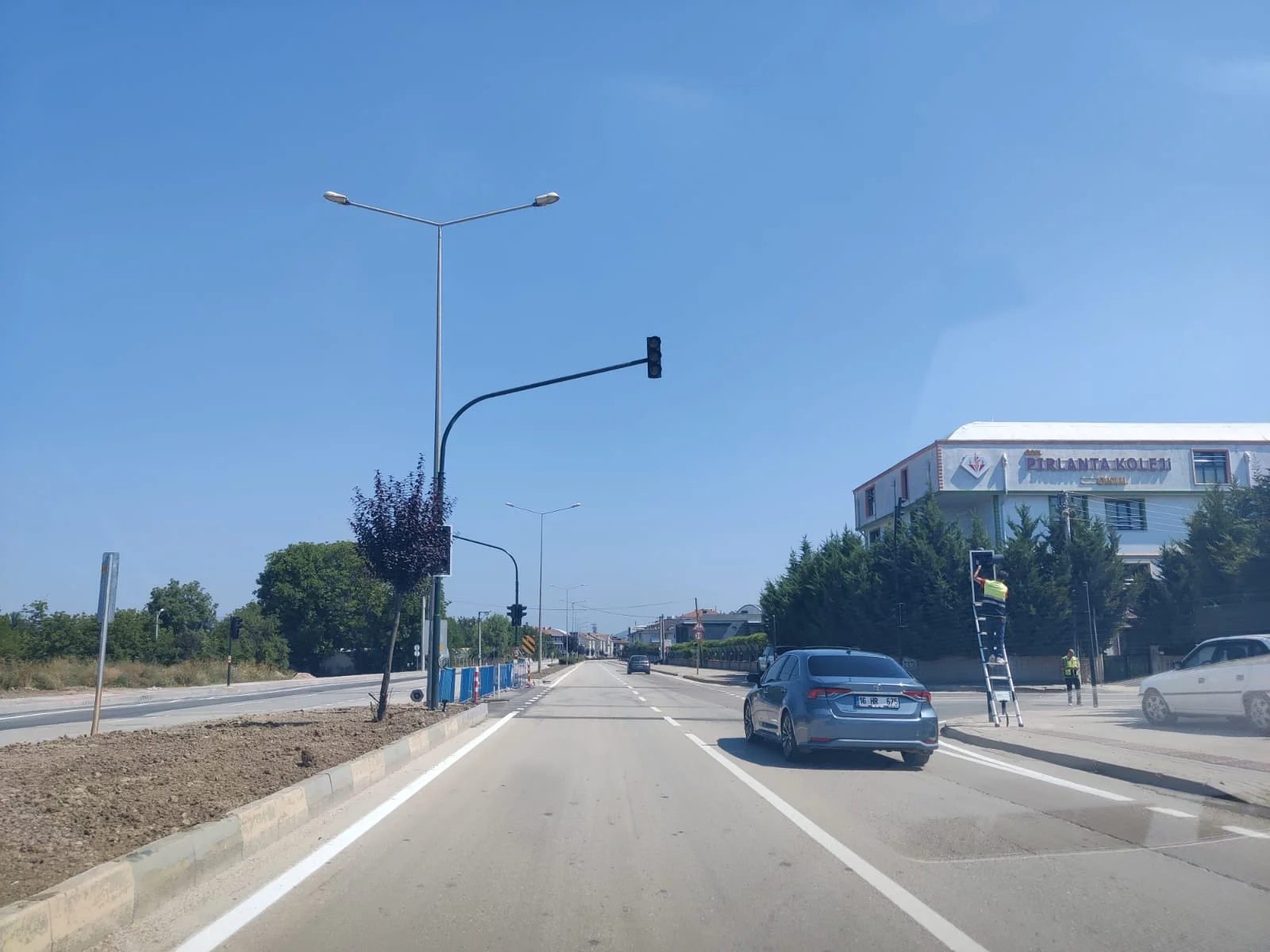 Ahmet Türkel Çevre Yolunu Kullanacaklar Dikkat! Trafik Işıkları Devreye Alınıyor