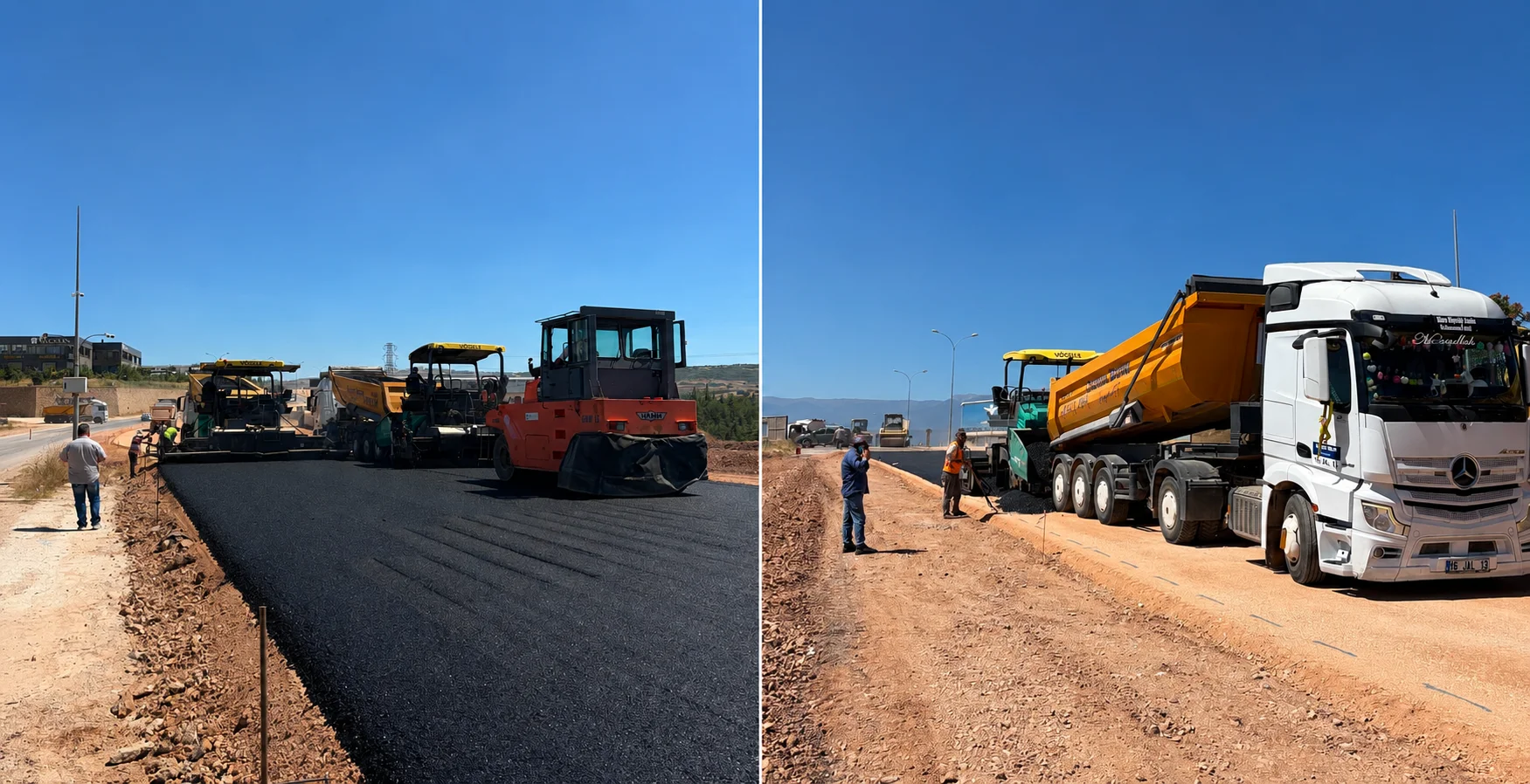 İMOSAB OSB’de 19 kilometrelik sıcak asfalt çalışması başladı