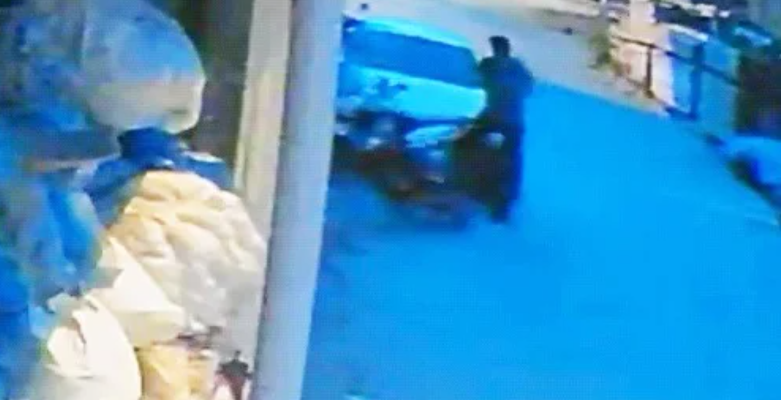 İnegöl'de elindeki telefon başına iş açtı! O arkasına bile bakmadı