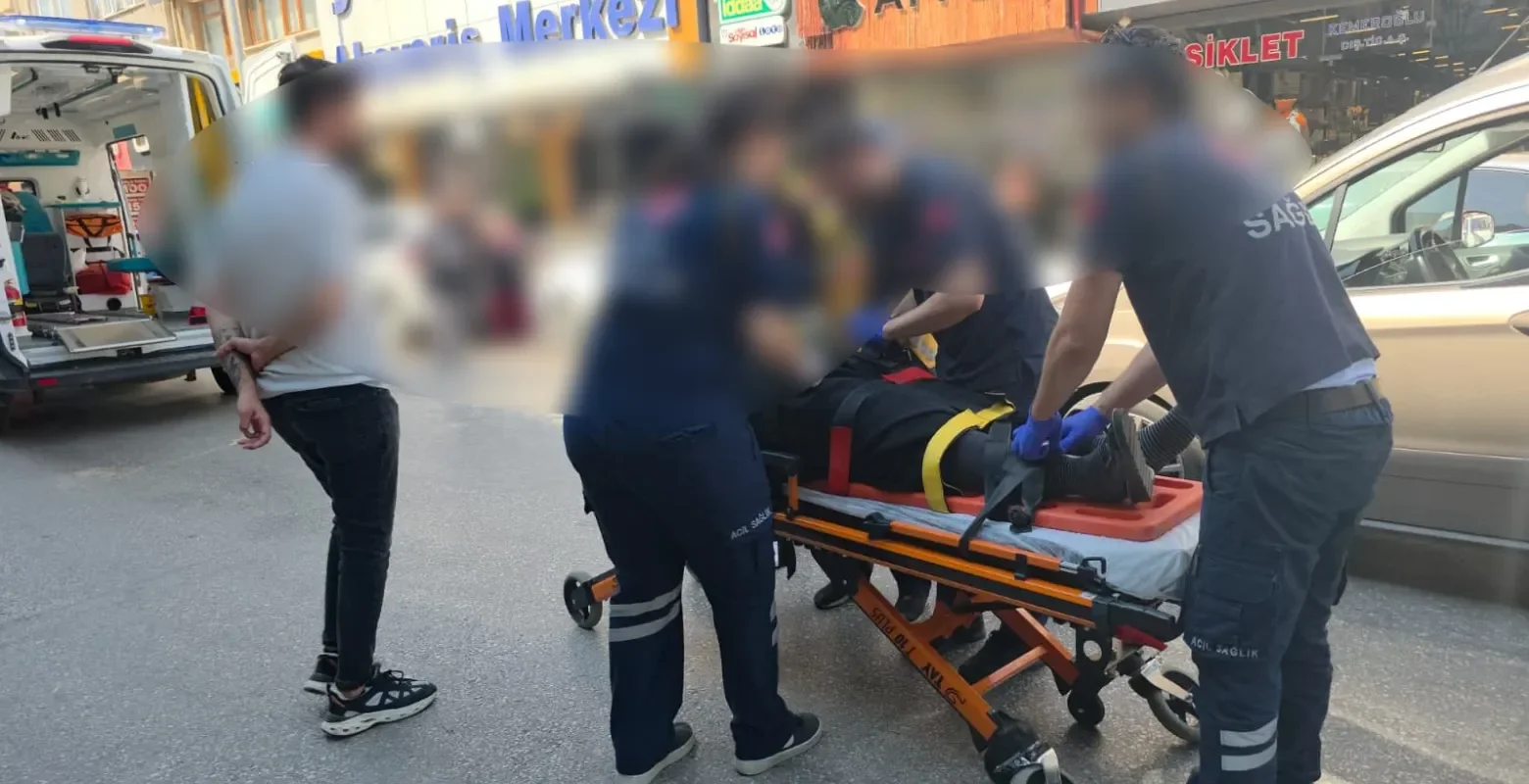 İnegöl'de Karşıya Geçmek İsterken Canından Oluyordu!