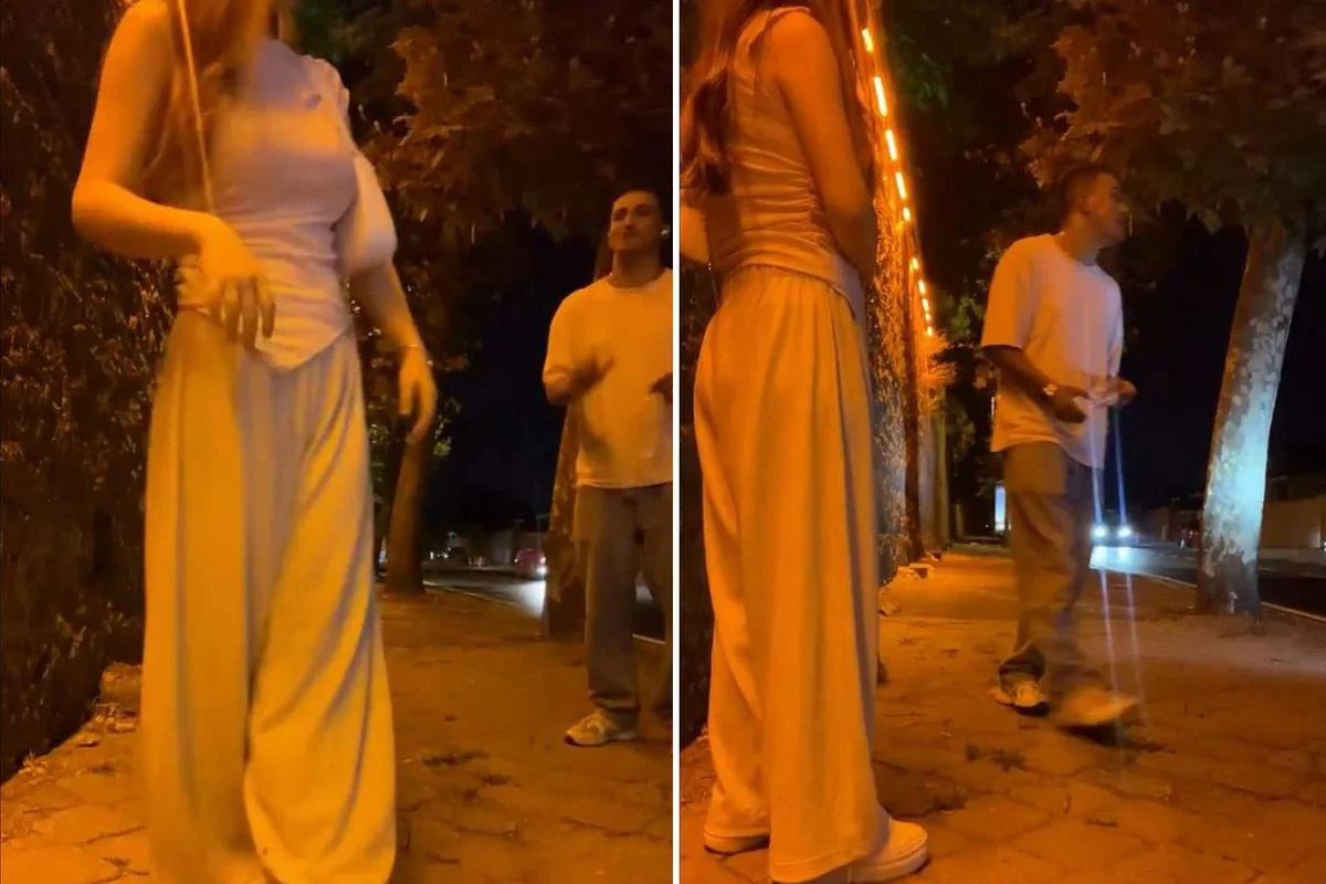 Sivil polis sapık sanıp yardıma koştu!