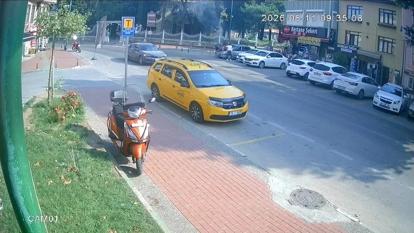 Bursa’nın turistik bölgesinde yangın paniği