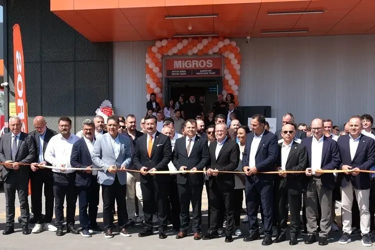 Bursa Yenişehir’de 1,2 milyar TL’lik Migros dağıtım merkezi açıldı