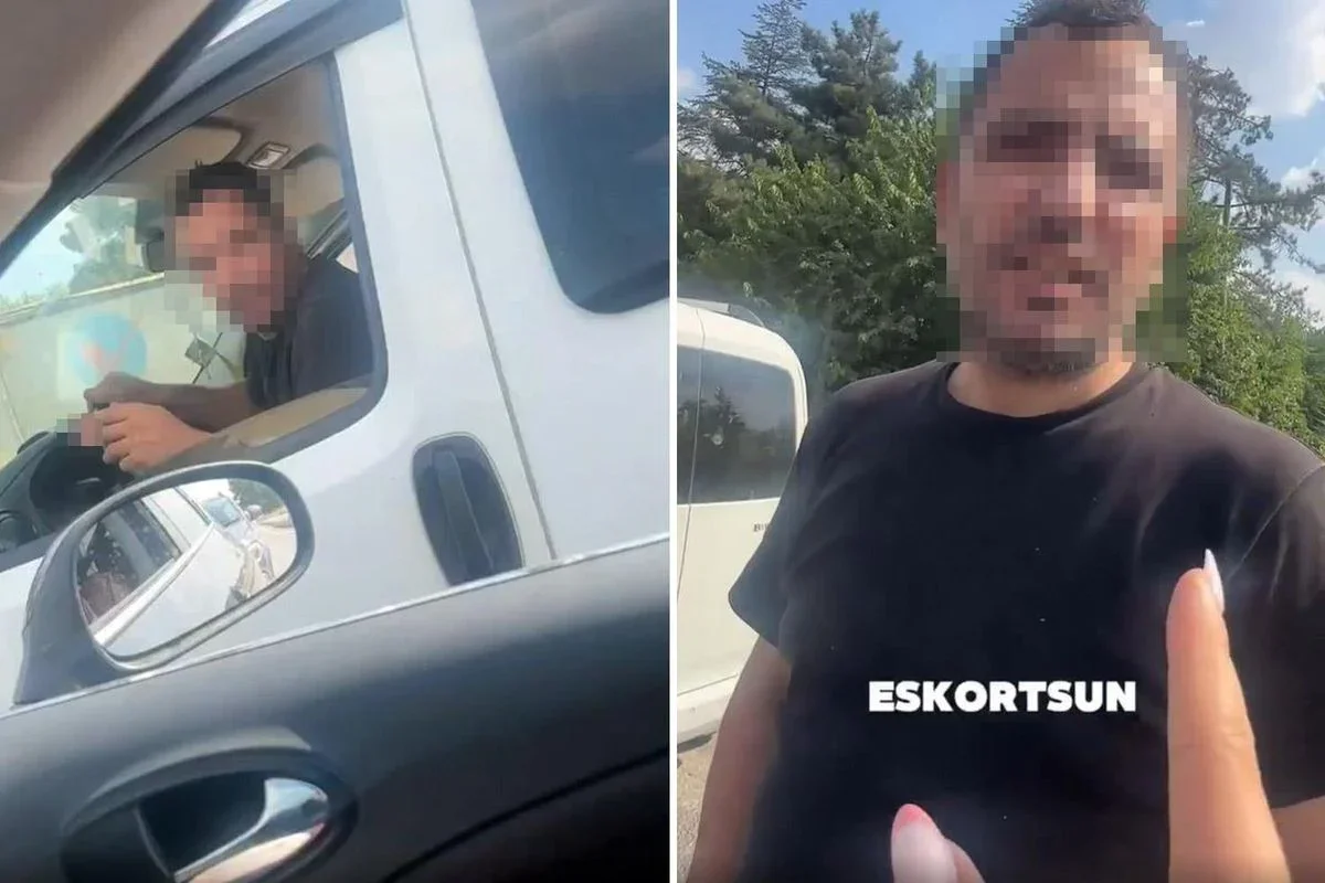 Kadın sürücüye öyle bir şey dedi ki! Aracından İnip Hesap Sordu