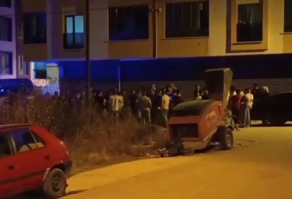 İnegöl'de gergin gece! Olay yerine polisler sevk edildi