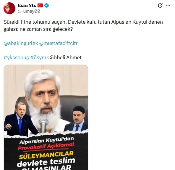 Gözaltı sonrası skandal paylaşım: "Hocamız rüyasında Hz. İsa'yı gördü" Gözaltı sonrası skandal paylaşım: "Hocamız rüyasında Hz. İsa'yı gördü"