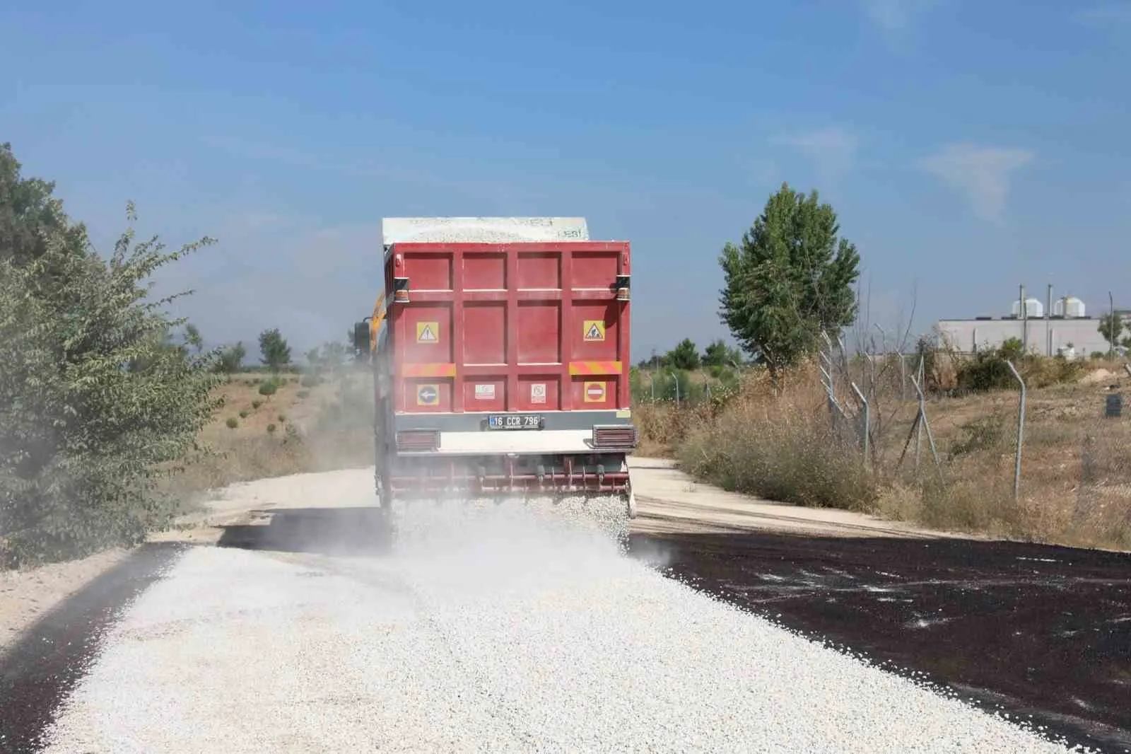 Bursa Şehir Hastanesi’nin iç yolları yenilendi