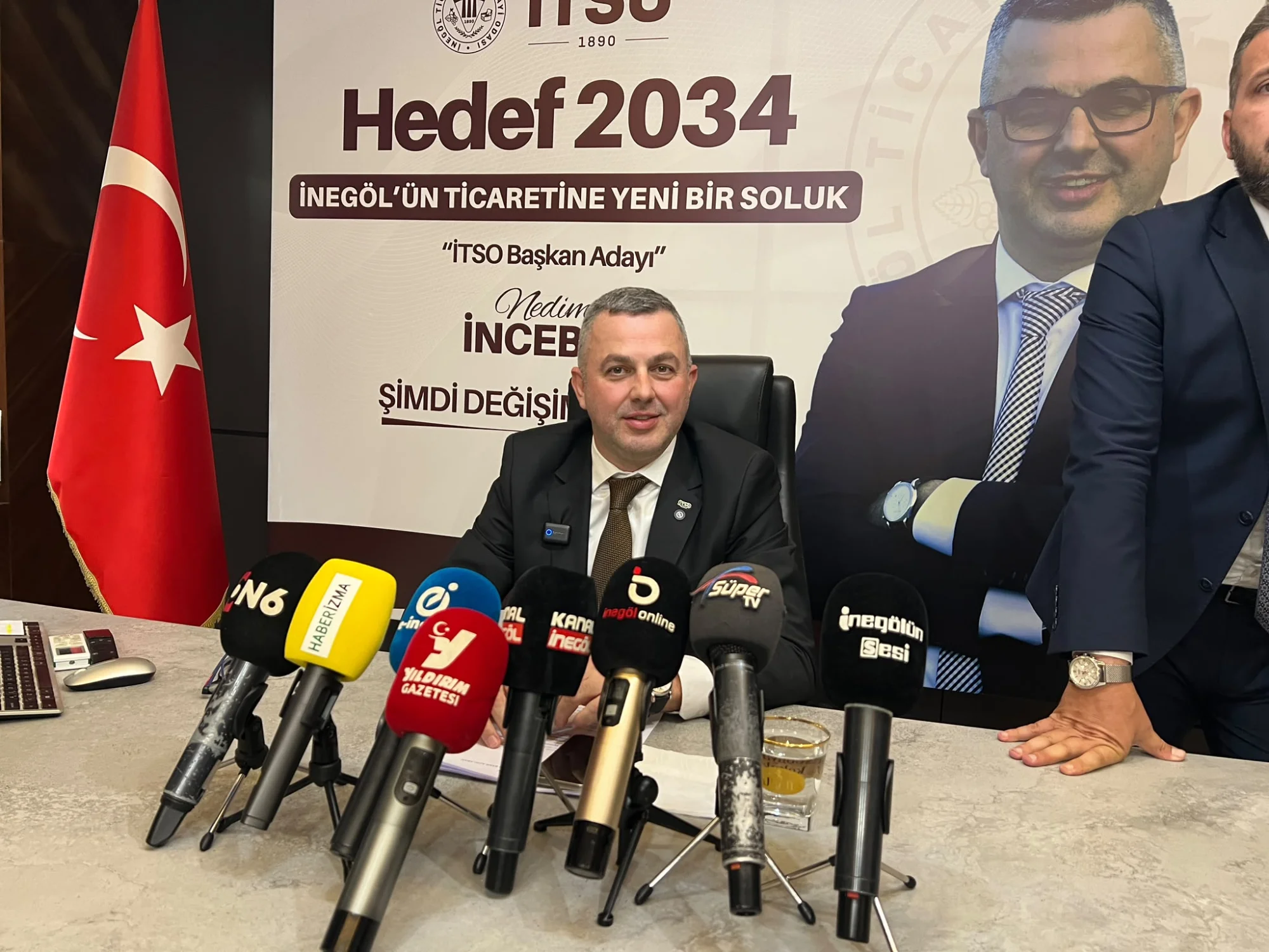 Nedim İncebay İTSO Başkanlığına adaylığını duyurdu