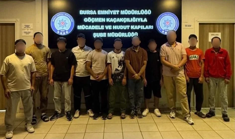 İş yerinden 11 yabancı uyruklu çıktı! 9’u kimliksiz