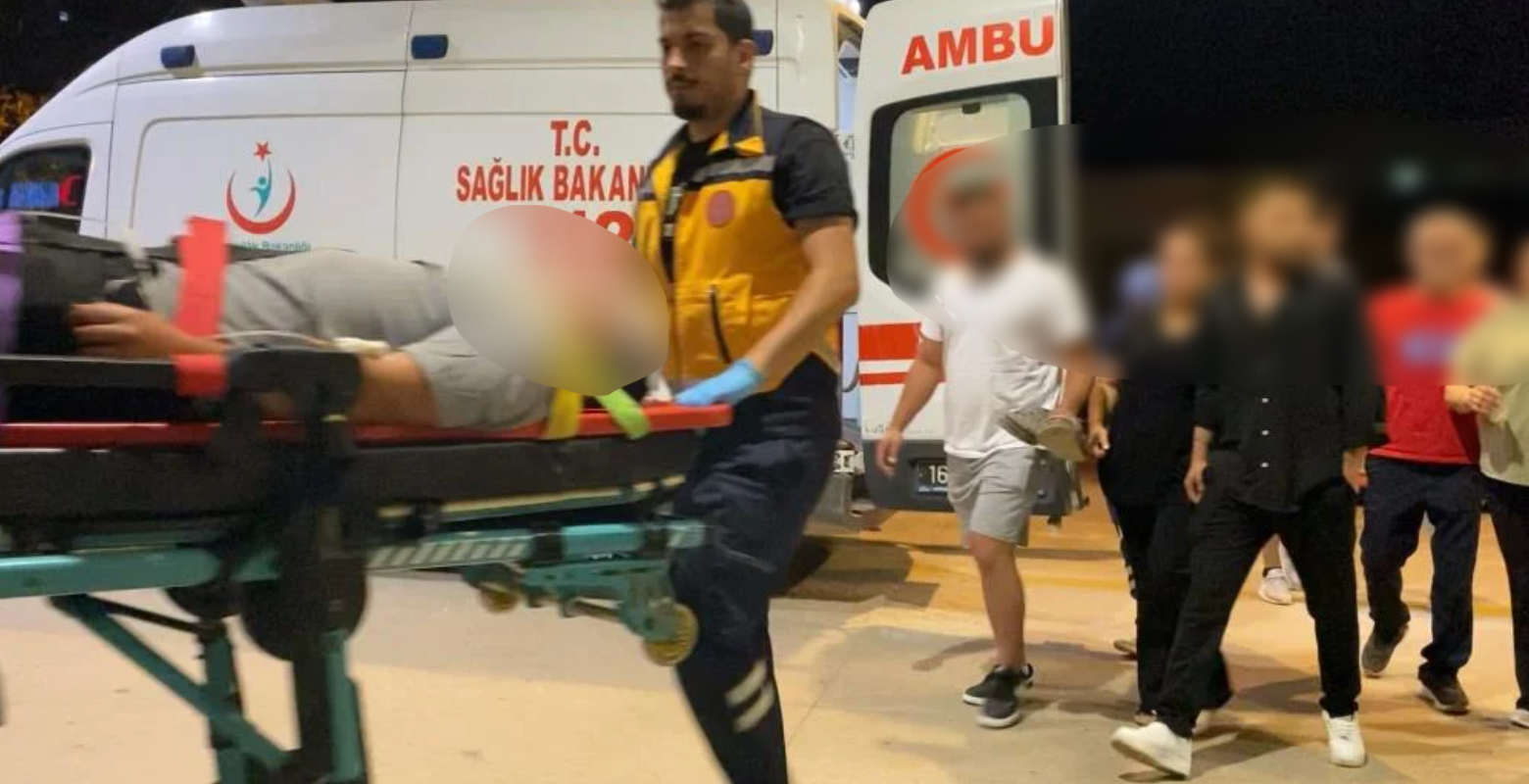 İnegöl'de kanlı gece! Biri tüfekle biri şişeyle vuruldu