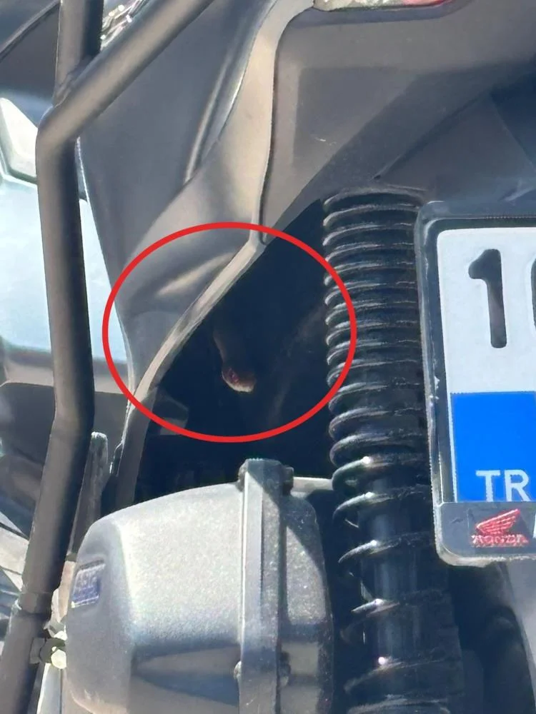 İnegöl’de Motosikletini Kontrol Edince Büyük Şok Yaşadı