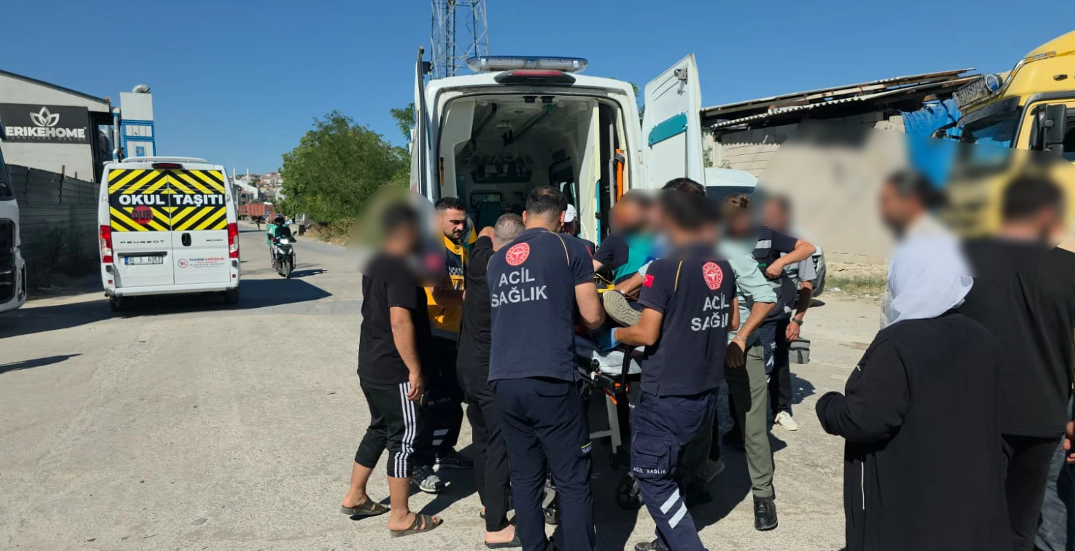 İnegöl'de feci kaza! Sürücü ağır yaralı