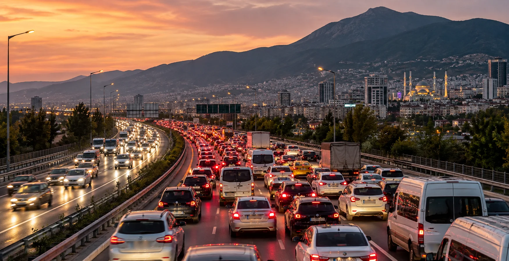 Yarın Bursa’ya gidecekler dikkat! Dev maç öncesi trafik alarmı