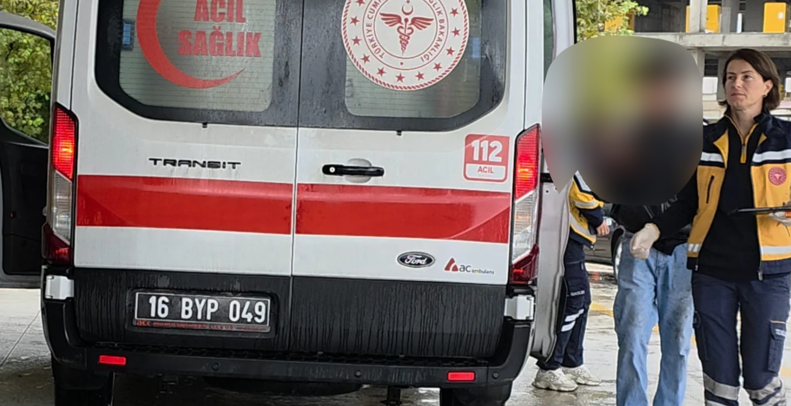 İnegöl'de tanımadığı kişiler tarafından hastanelik edildi!