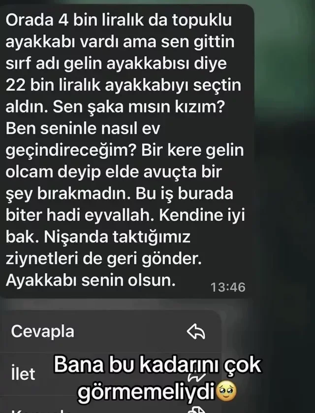 Gelin ayakkabısı düğüne 3 gün kala ayrılık getirdi Gelin ayakkabısı düğüne 3 gün kala ayrılık getirdi