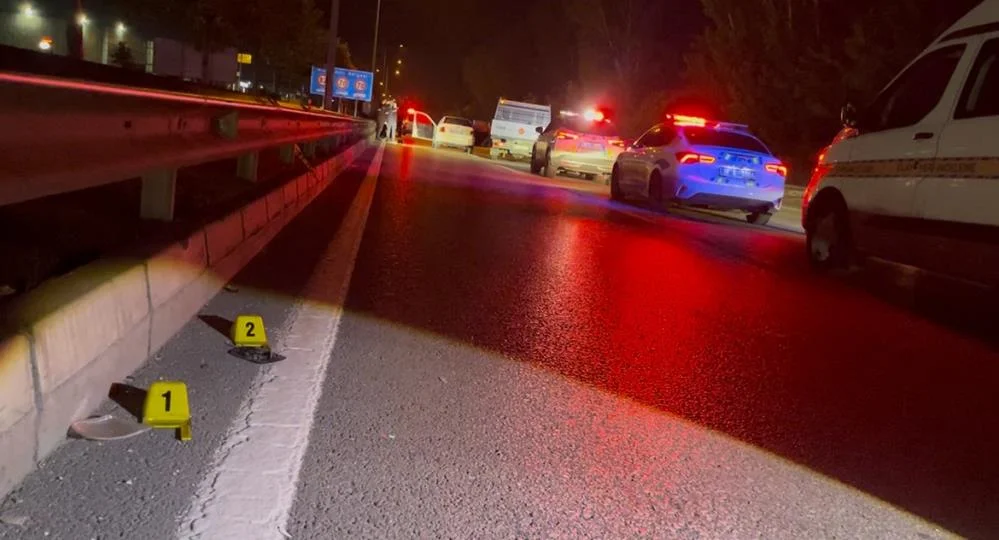 Ana yolda facia! Metrelerce savruldu, kurtarılamadı